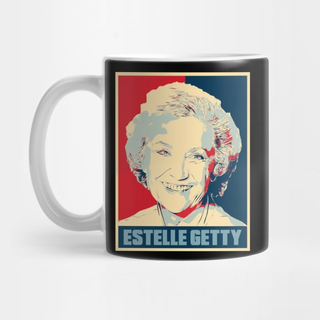 Estelle Getty Golden Girls Hope Poster Art by Odd Even